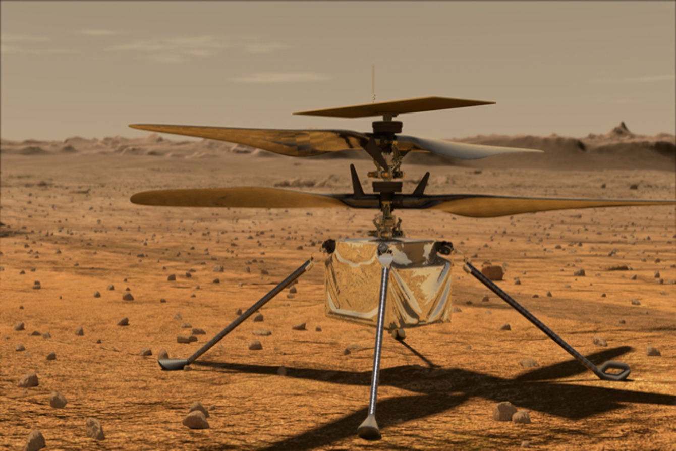 Ingenuity Flies on Mars 